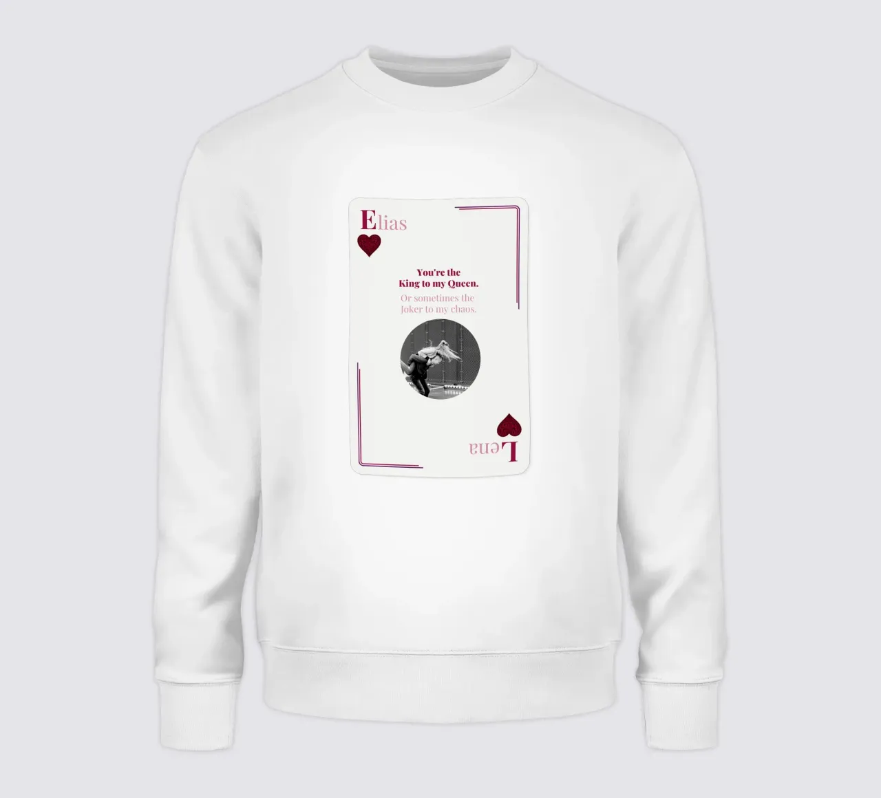 The Joker to my chaos felpa da Personalizable Designs