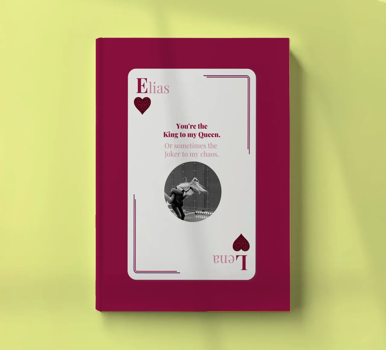 The Joker to my chaos notebook by Personalizable Designs