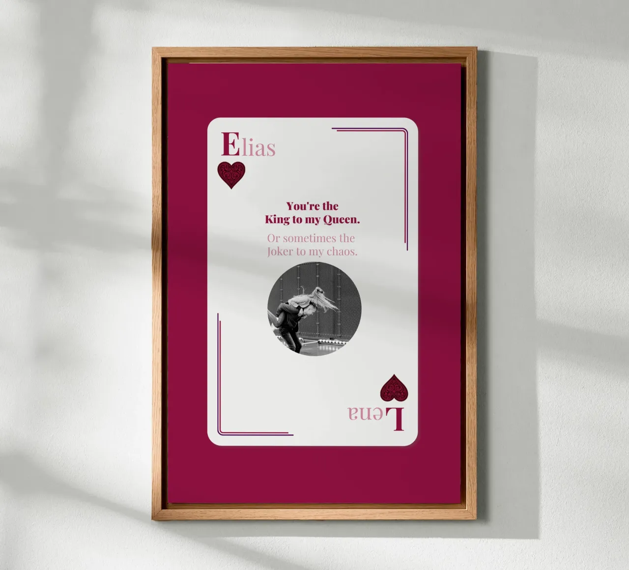 The Joker to my chaos tela da Personalizable Designs