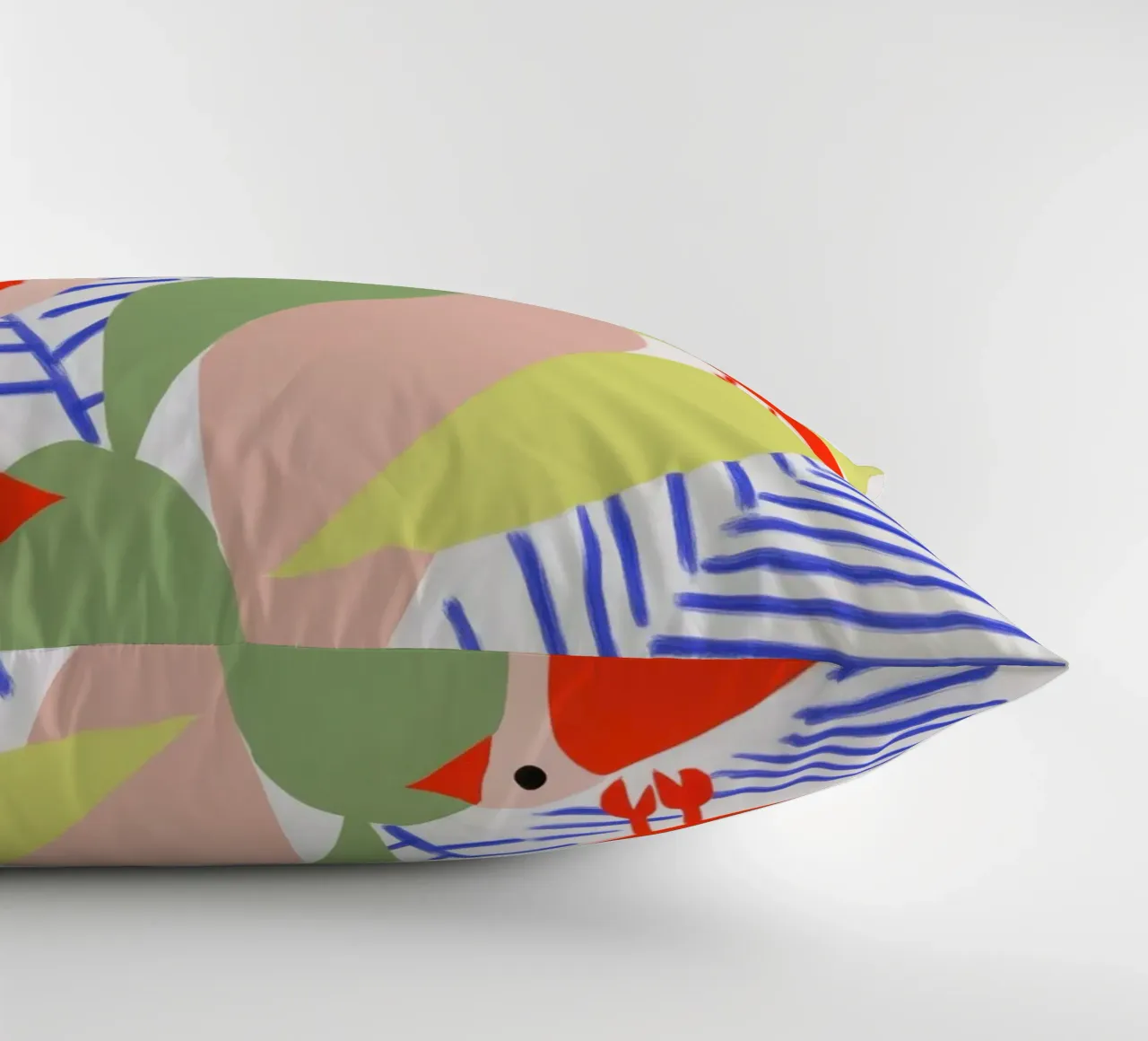 Sinfonia di uccelli | Design scandinavo cuscino da Autofocus