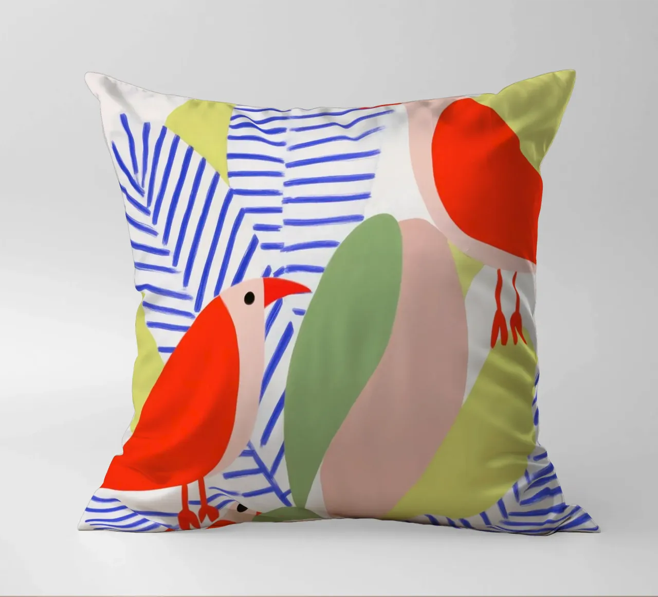 Sinfonia di uccelli | Design scandinavo cuscino da Autofocus
