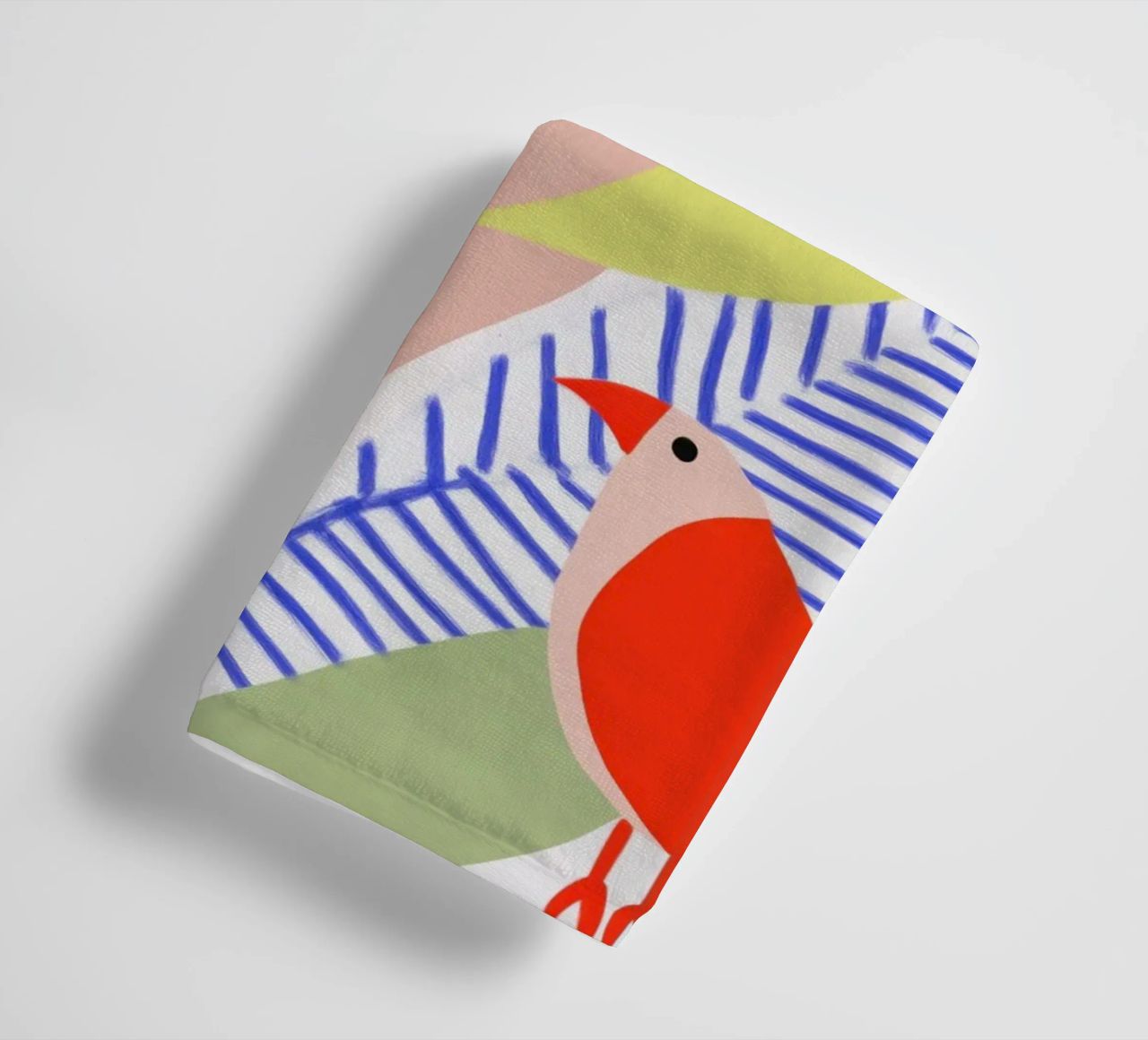 Sinfonia di uccelli | Design scandinavo asciugamano da bagno da Autofocus