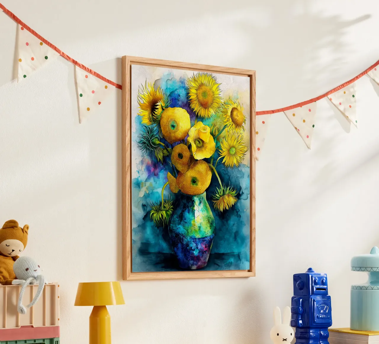 Girasoli plexiglass da Justyna Jaszke JBJart