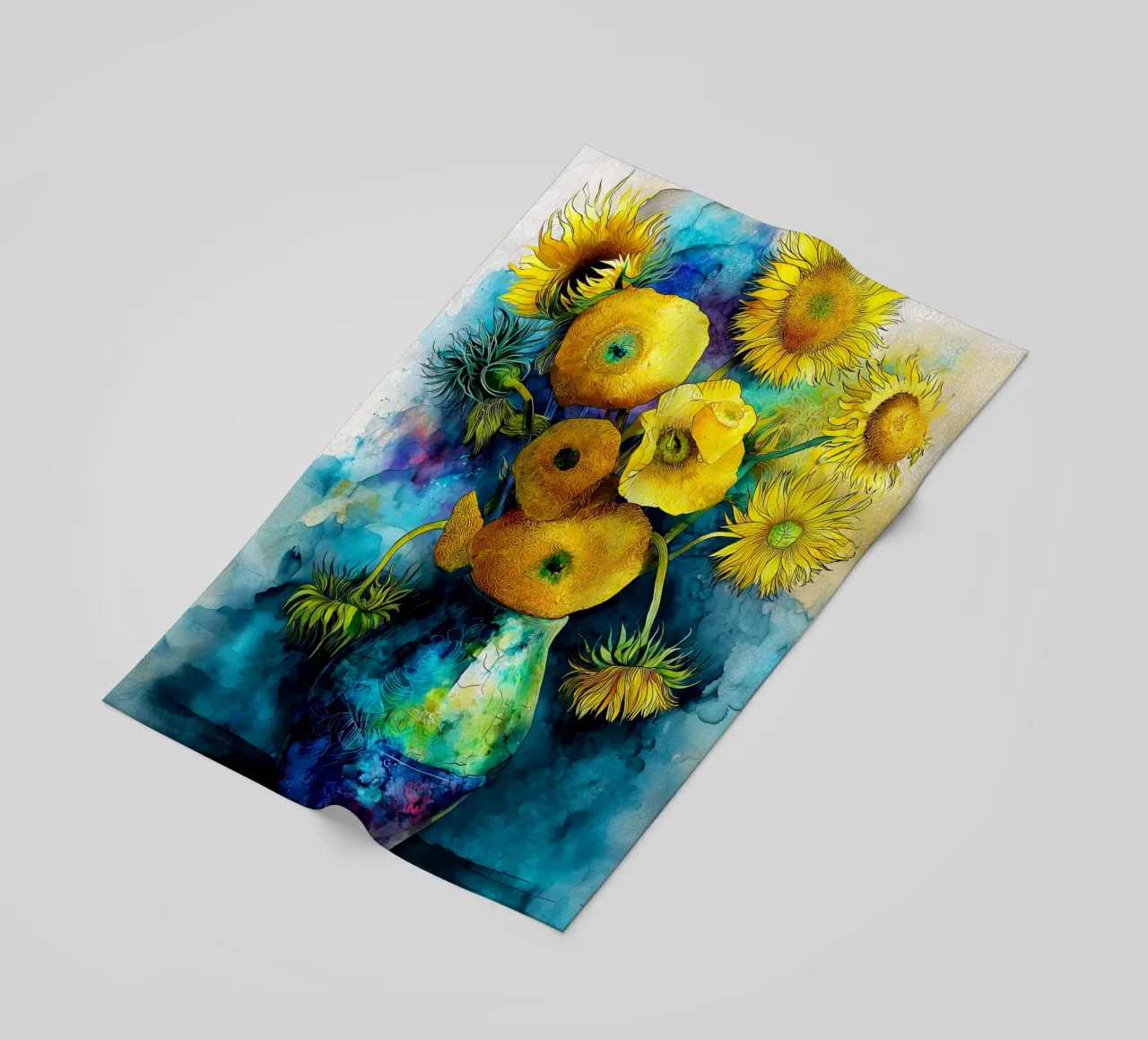 Girasoli telo mare da Justyna Jaszke JBJart