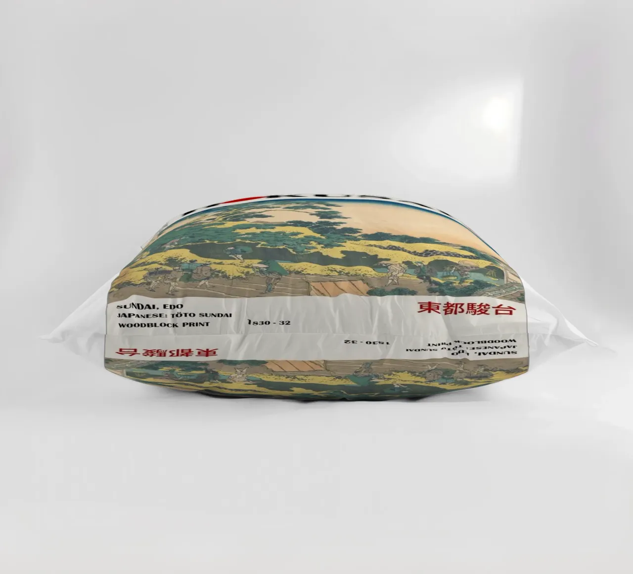 architettura pedonale nel cielo nuvoloso hokusai cuscino da ungker store