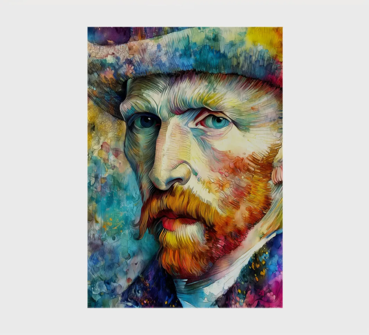 Vincent notebook by Justyna Jaszke JBJart