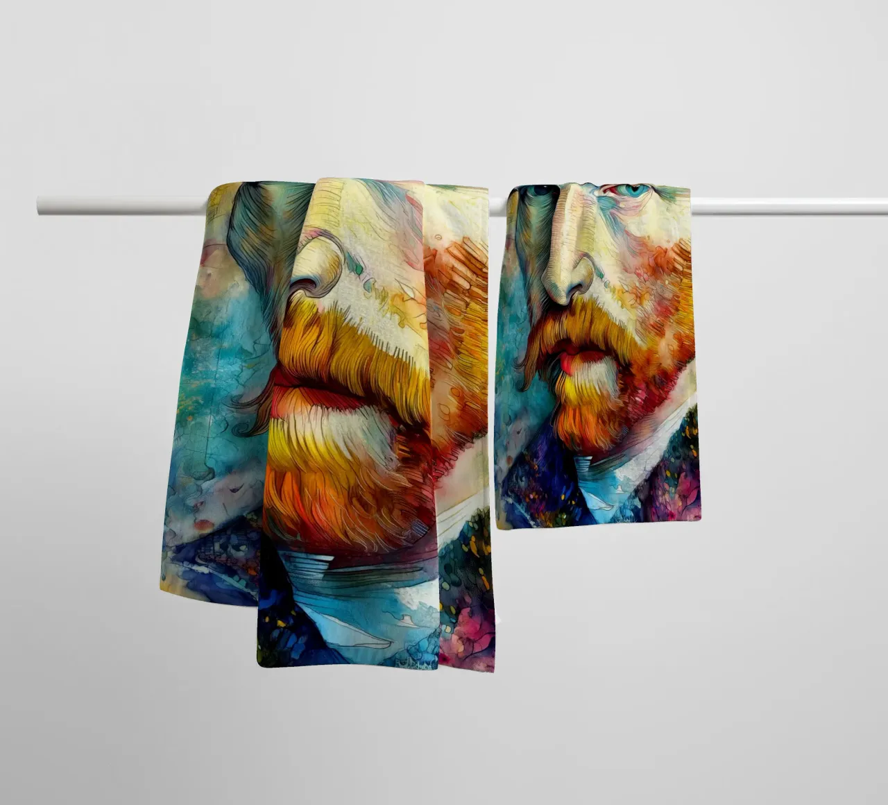 Vincent asciugamano da bagno da Justyna Jaszke JBJart