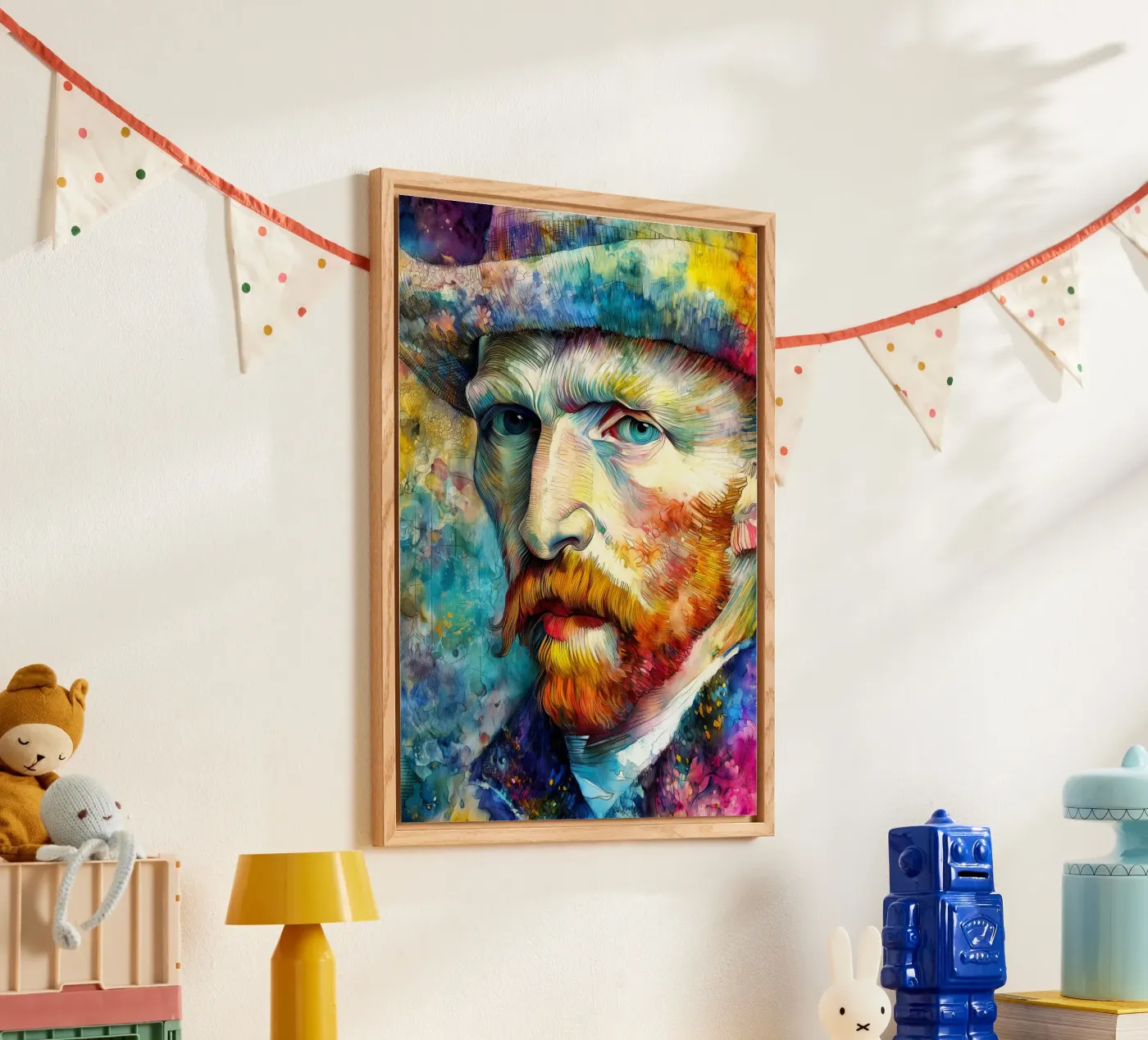 Vincent Acryl-Glas von Justyna Jaszke JBJart