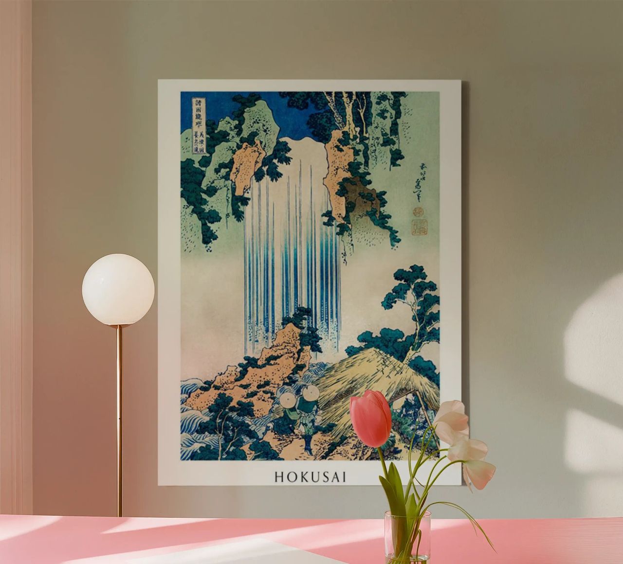 Hokusai Great Falls View toile de ungker store