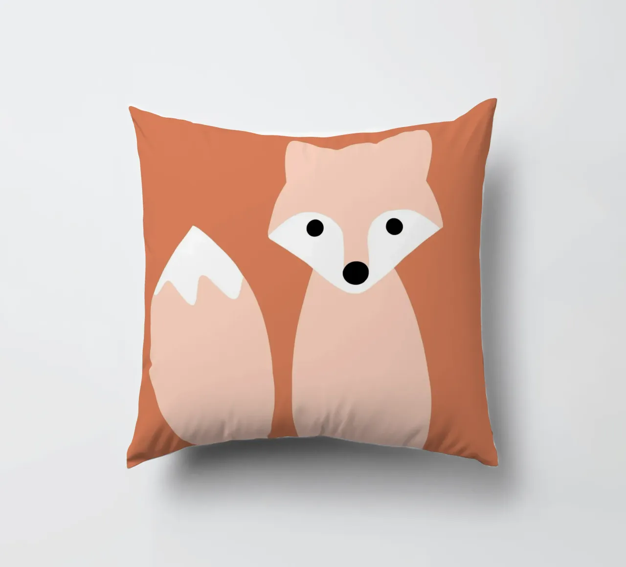 Nursery animal - Fox decorative cushion by Little Dean