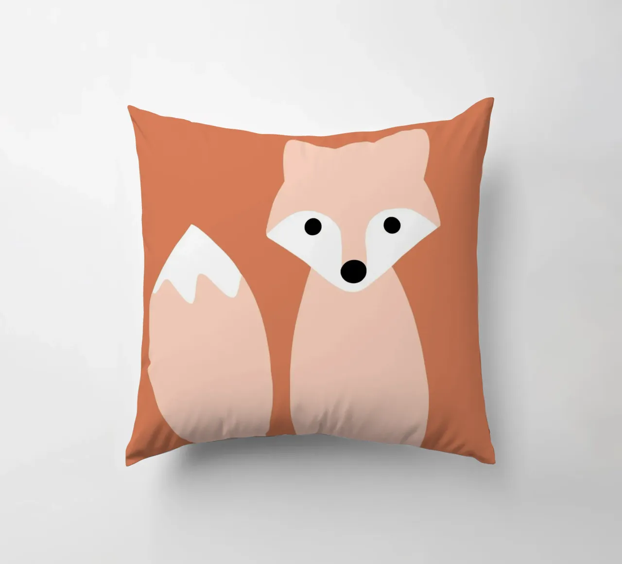Nursery animal - Fox decorative cushion by Little Dean