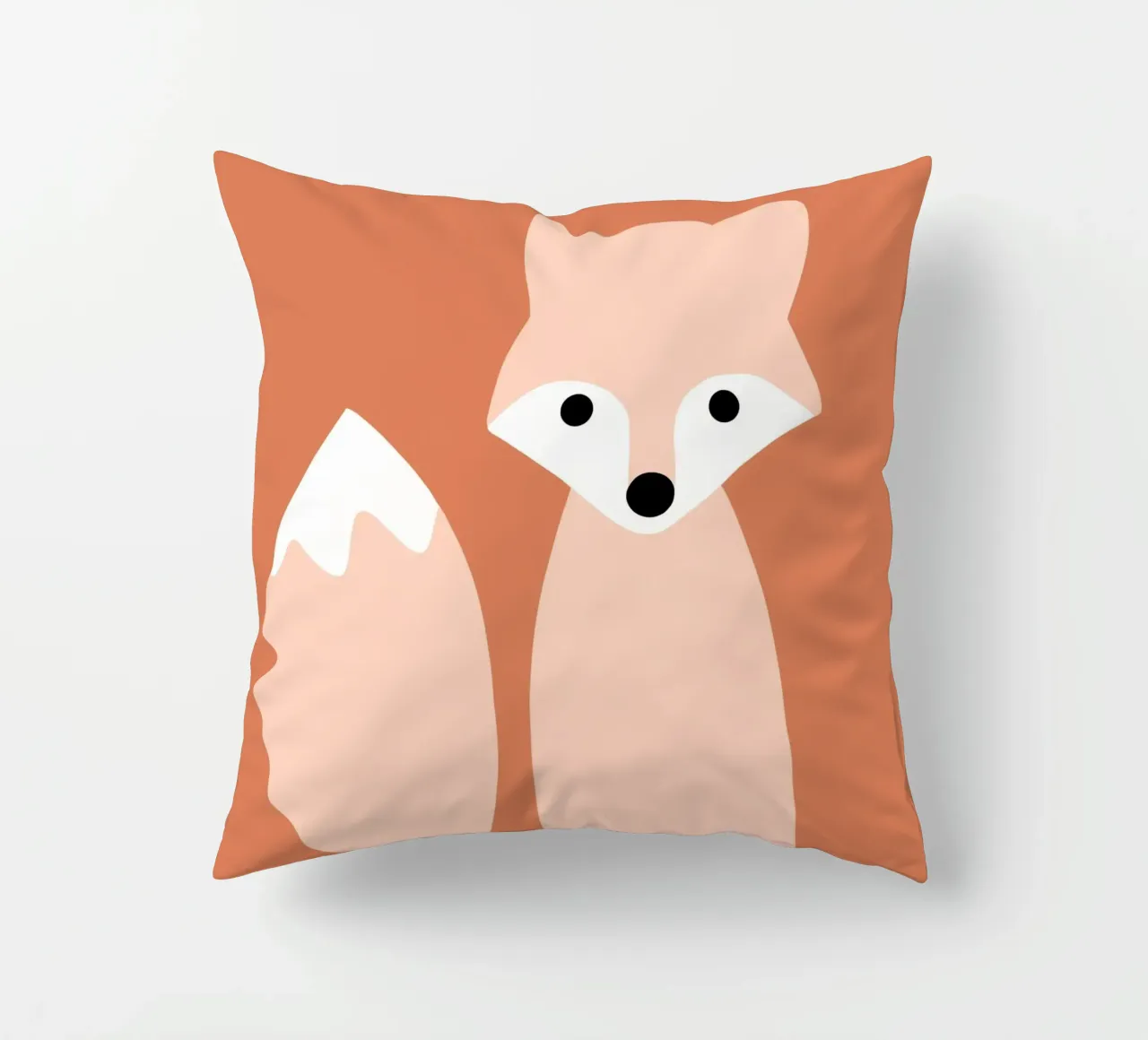 Nursery animal - Fox decorative cushion by Little Dean