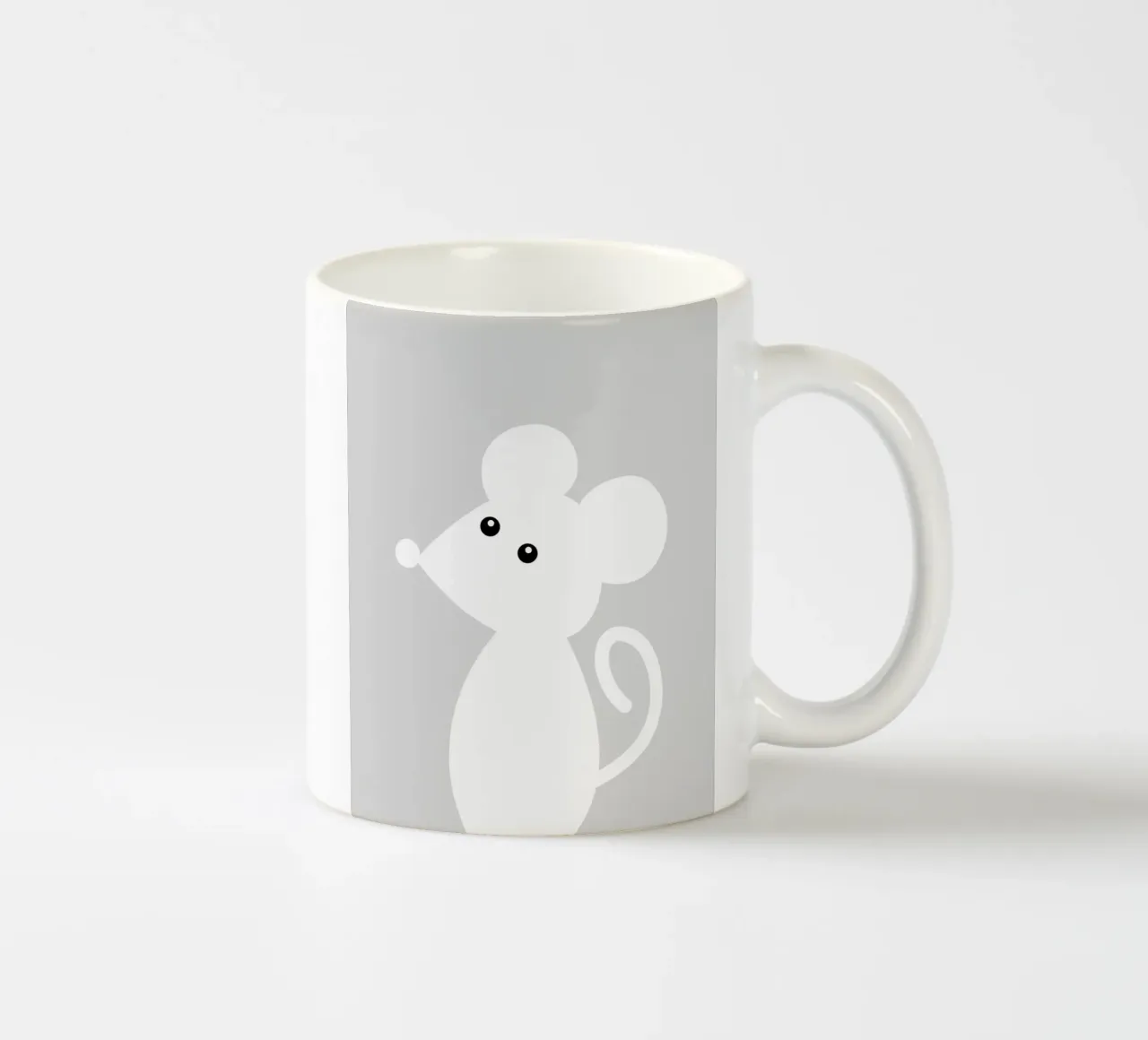 Animale della nursery - topo tazza in ceramica da Little Dean