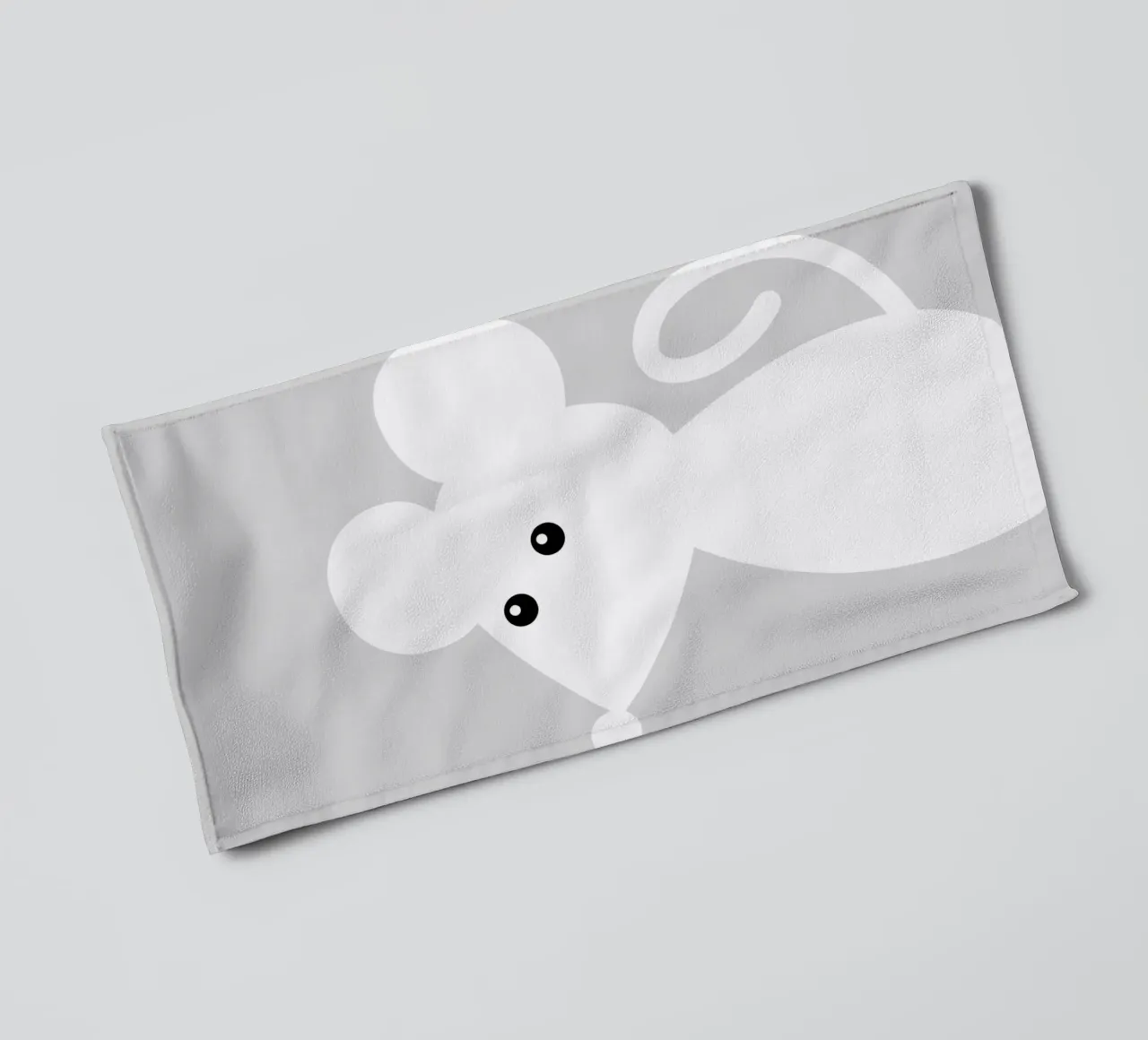 Animale della nursery - topo asciugamano da bagno da Little Dean