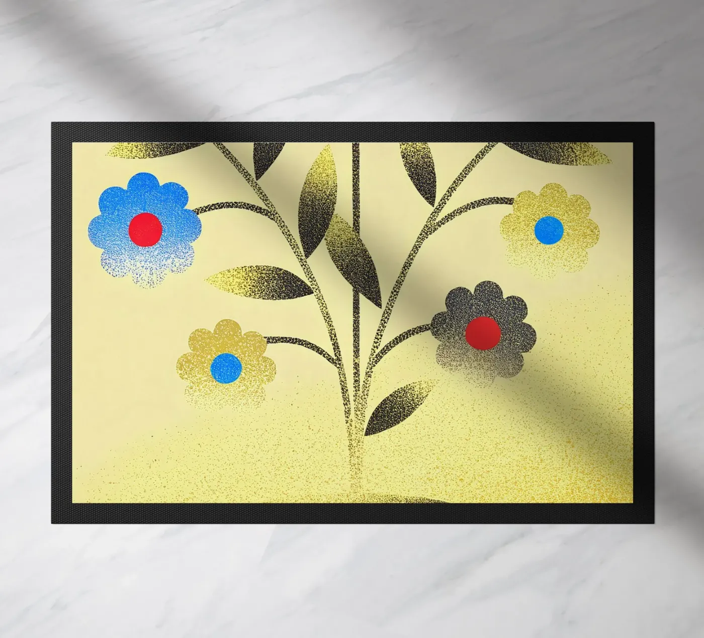 Flower Vase doormat by SOUL SHOP