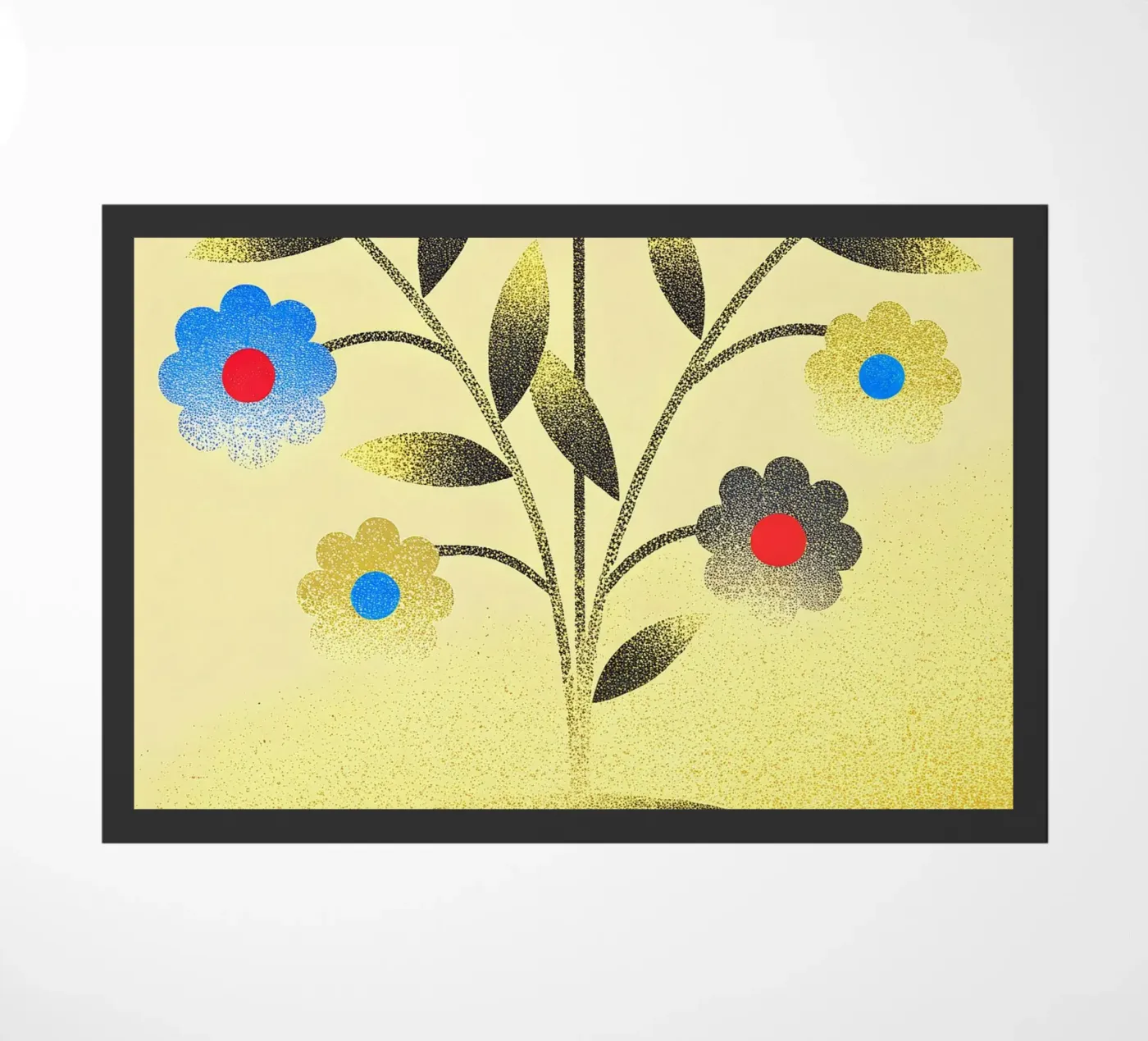 Flower Vase doormat by SOUL SHOP