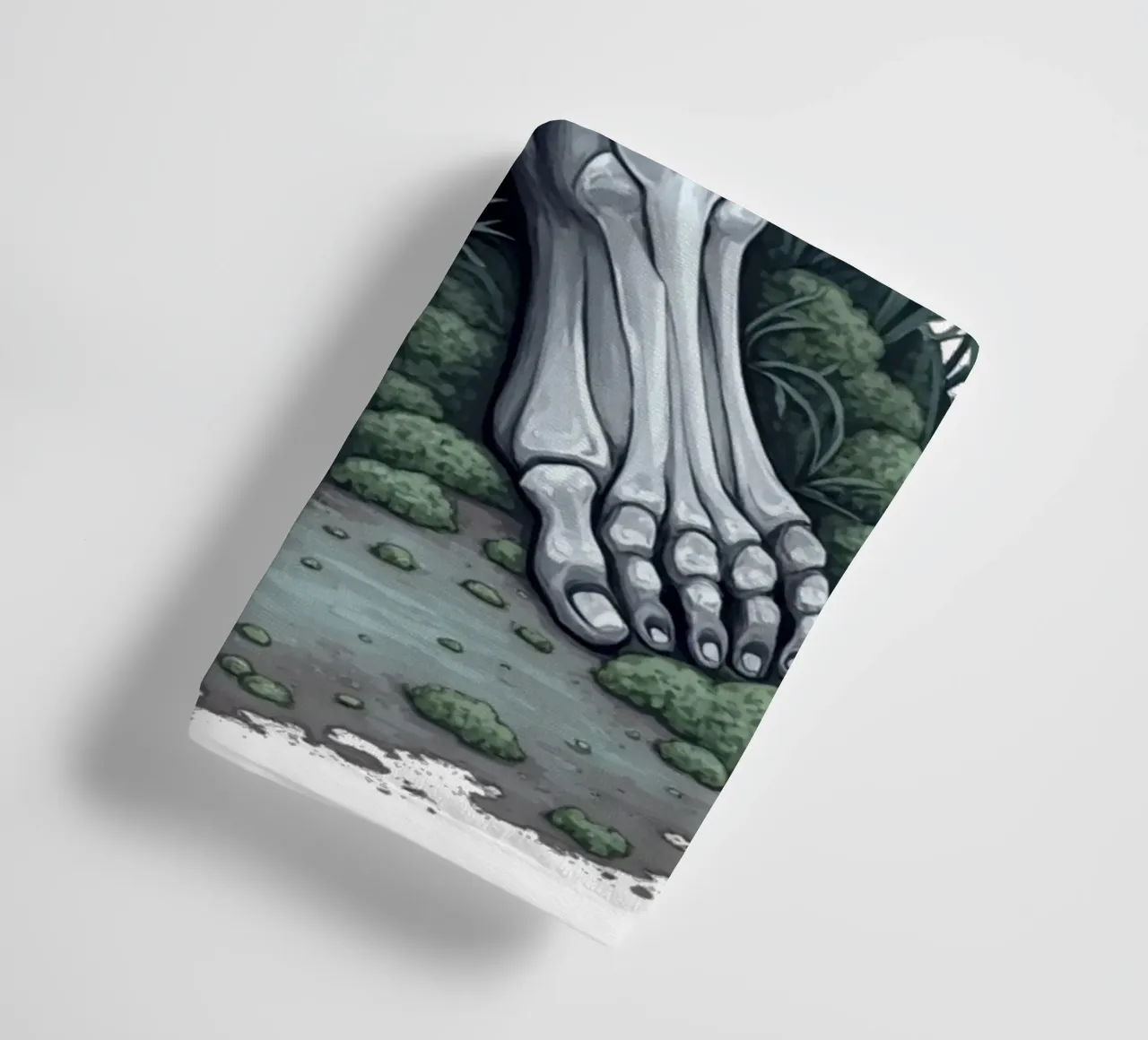 She Stayed towel by Dustlight Atelier