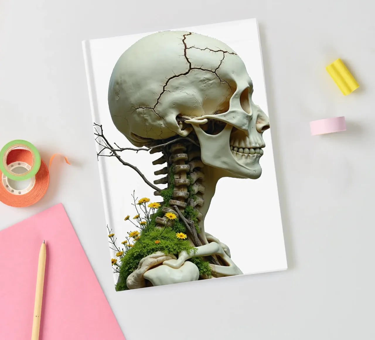 The Bloom After notebook by Dustlight Atelier