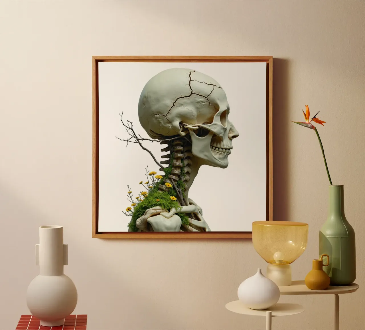 The Bloom After canvas by Dustlight Atelier