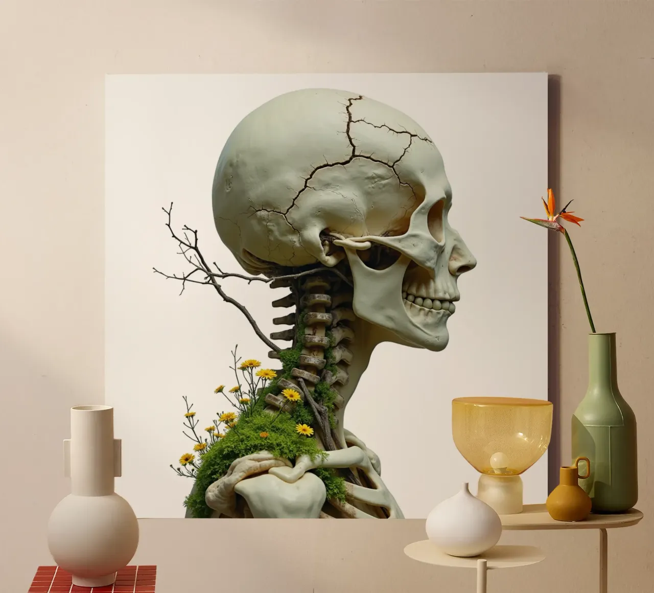 The Bloom After canvas by Dustlight Atelier