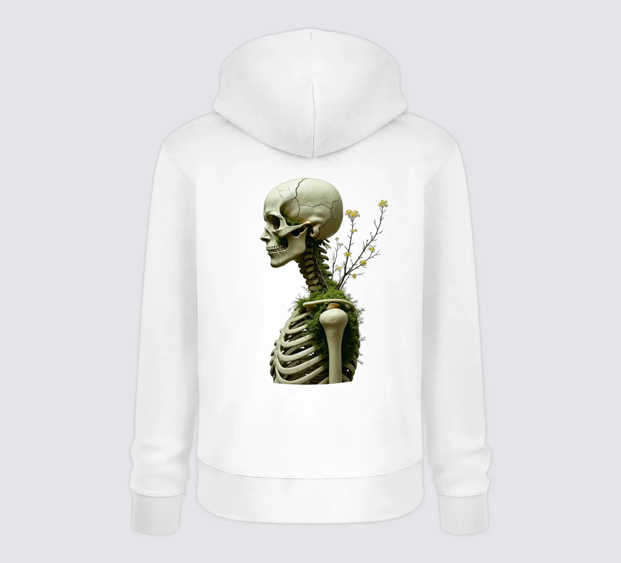 Creció de todos modos sudadera con capucha de Dustlight Atelier