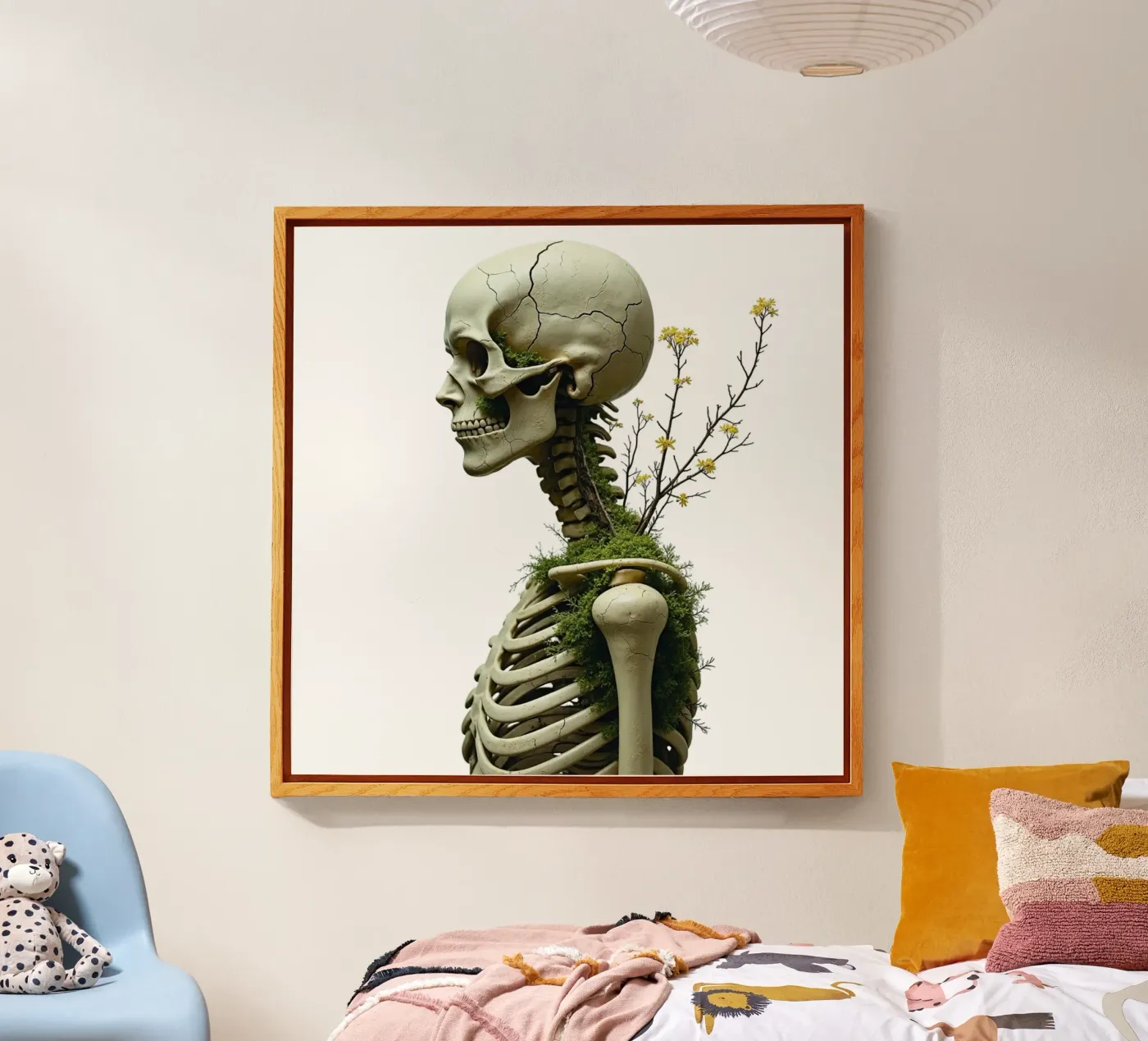 She Grew Anyway acrylic glass by Dustlight Atelier