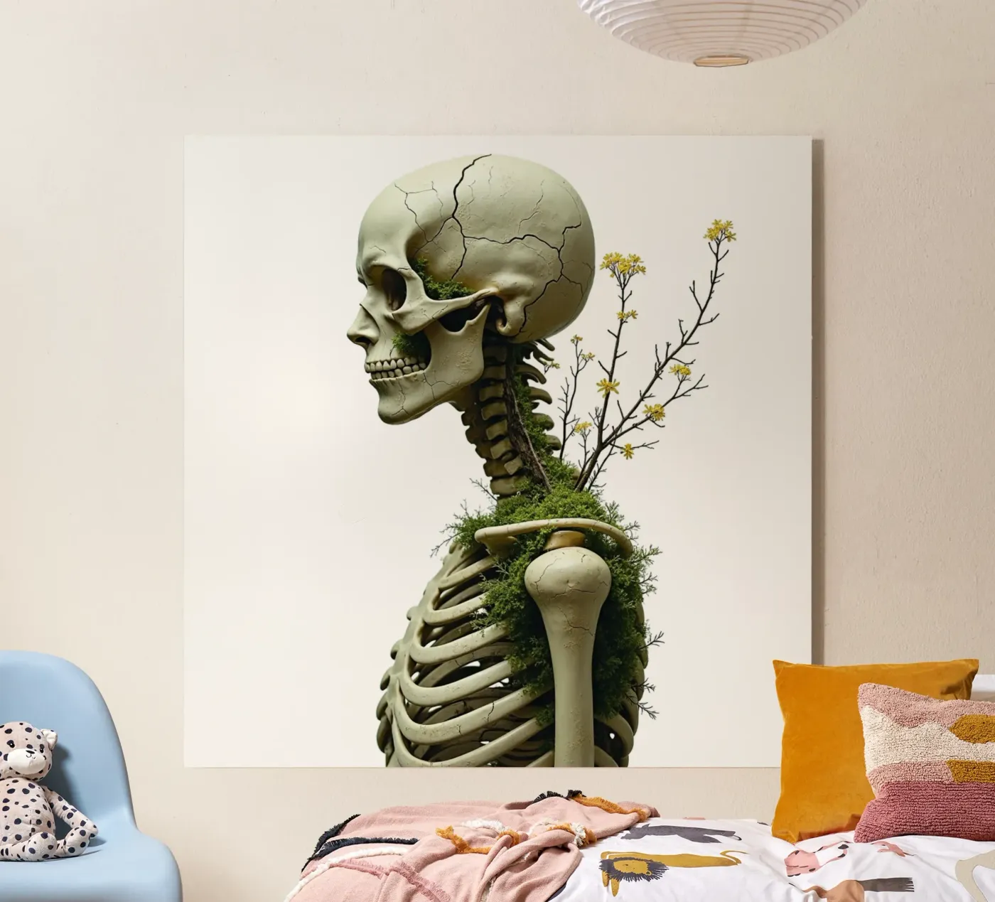 She Grew Anyway acrylic glass by Dustlight Atelier