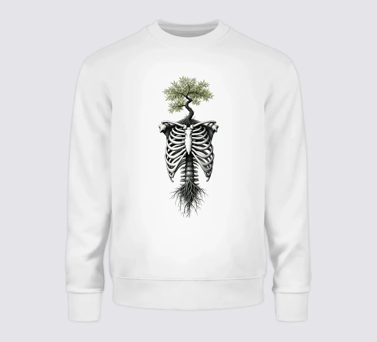 De boom herinnert zich sweatshirt van Dustlight Atelier