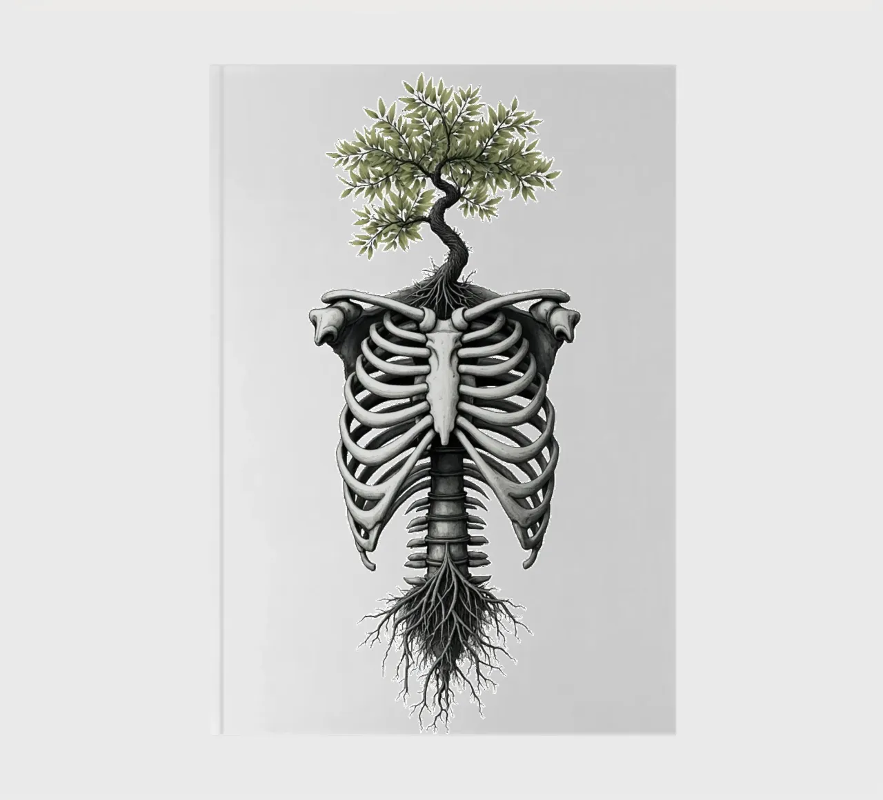 The Tree Remembers notebook by Dustlight Atelier