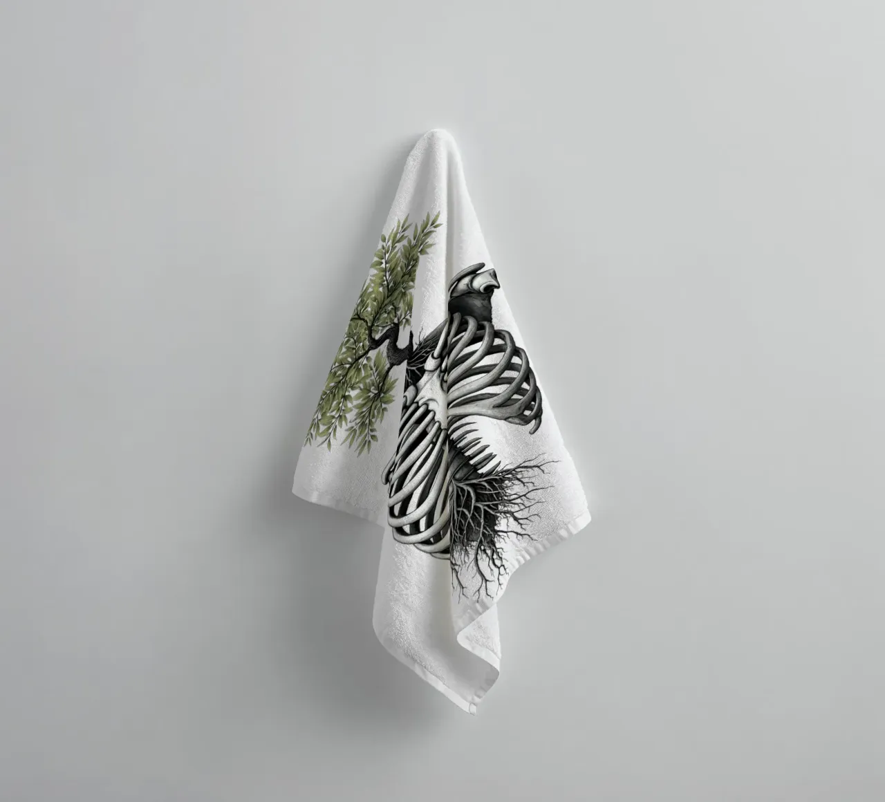 L'albero ricorda asciugamano da bagno da Dustlight Atelier