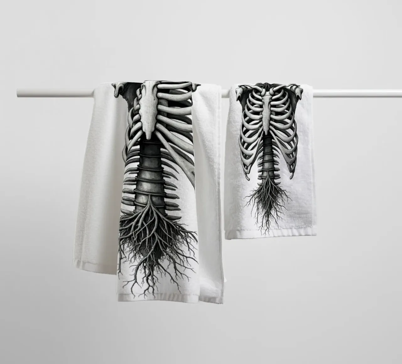 L'albero ricorda asciugamano da bagno da Dustlight Atelier