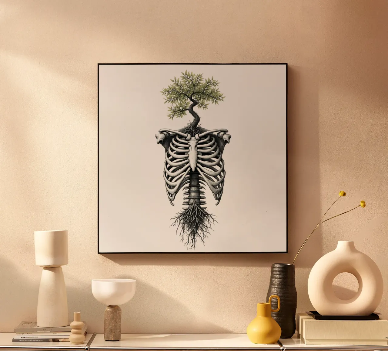 L'albero ricorda plexiglass da Dustlight Atelier