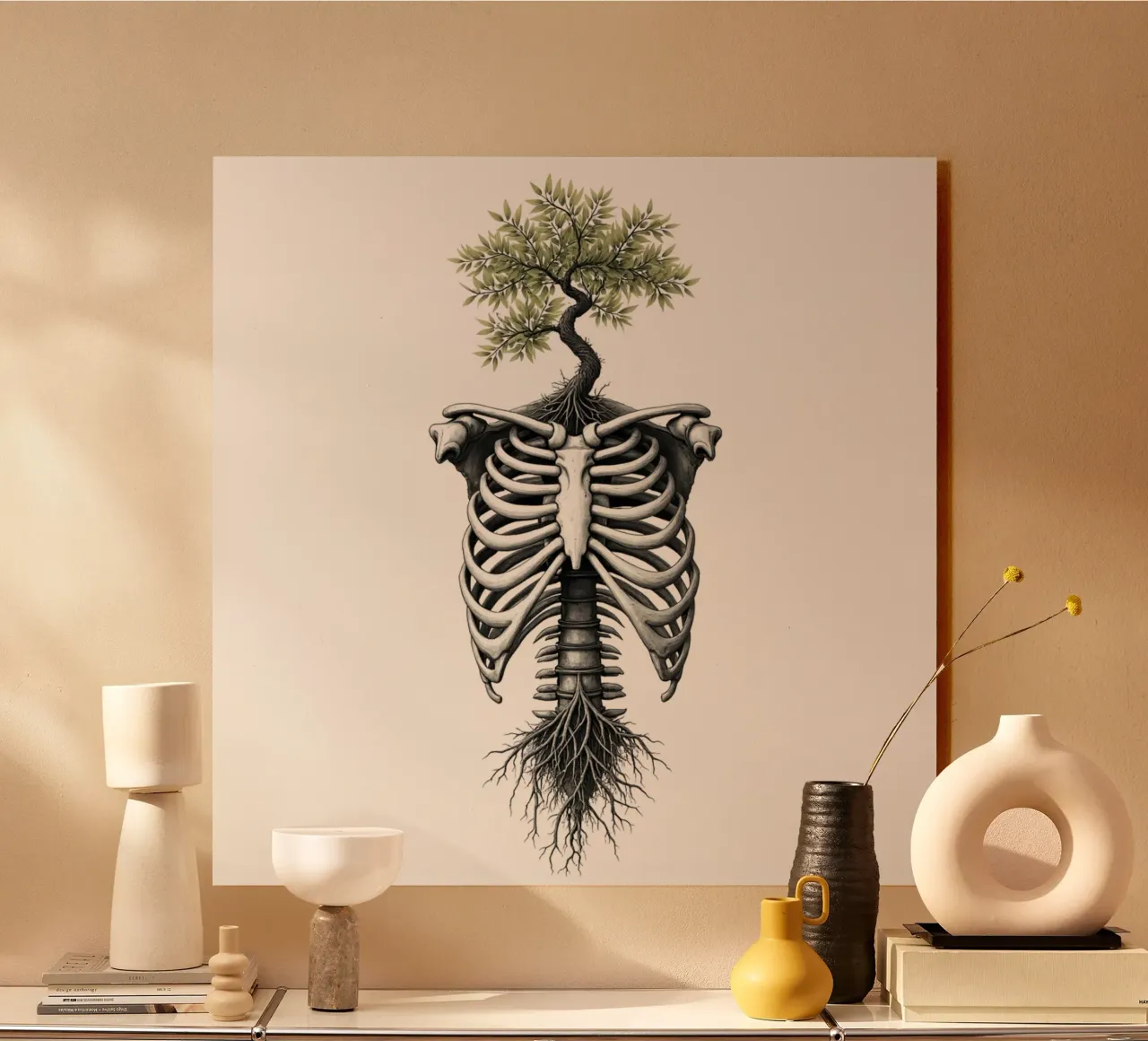 L'albero ricorda plexiglass da Dustlight Atelier