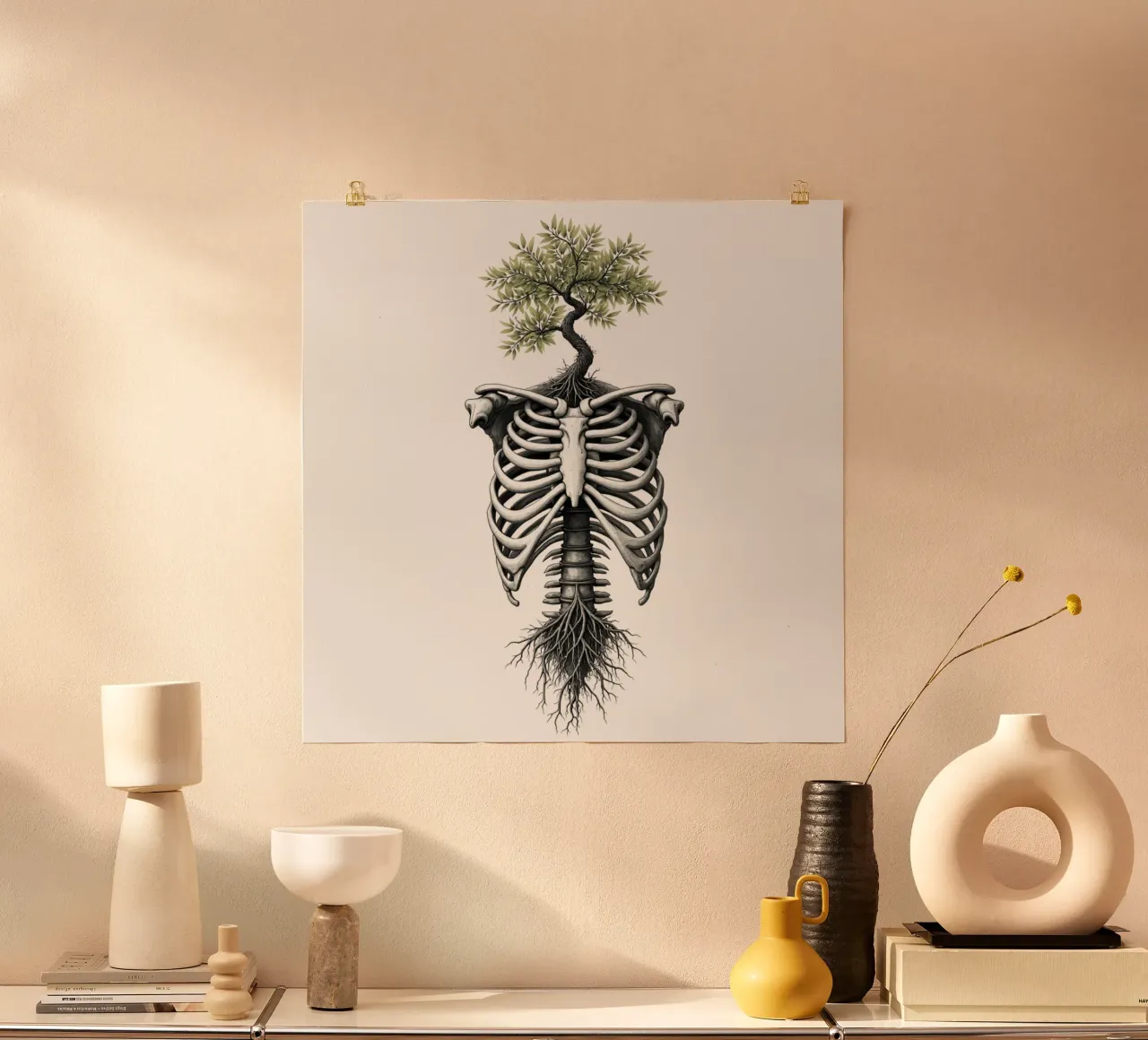 L'albero ricorda carta hahnemühle da Dustlight Atelier