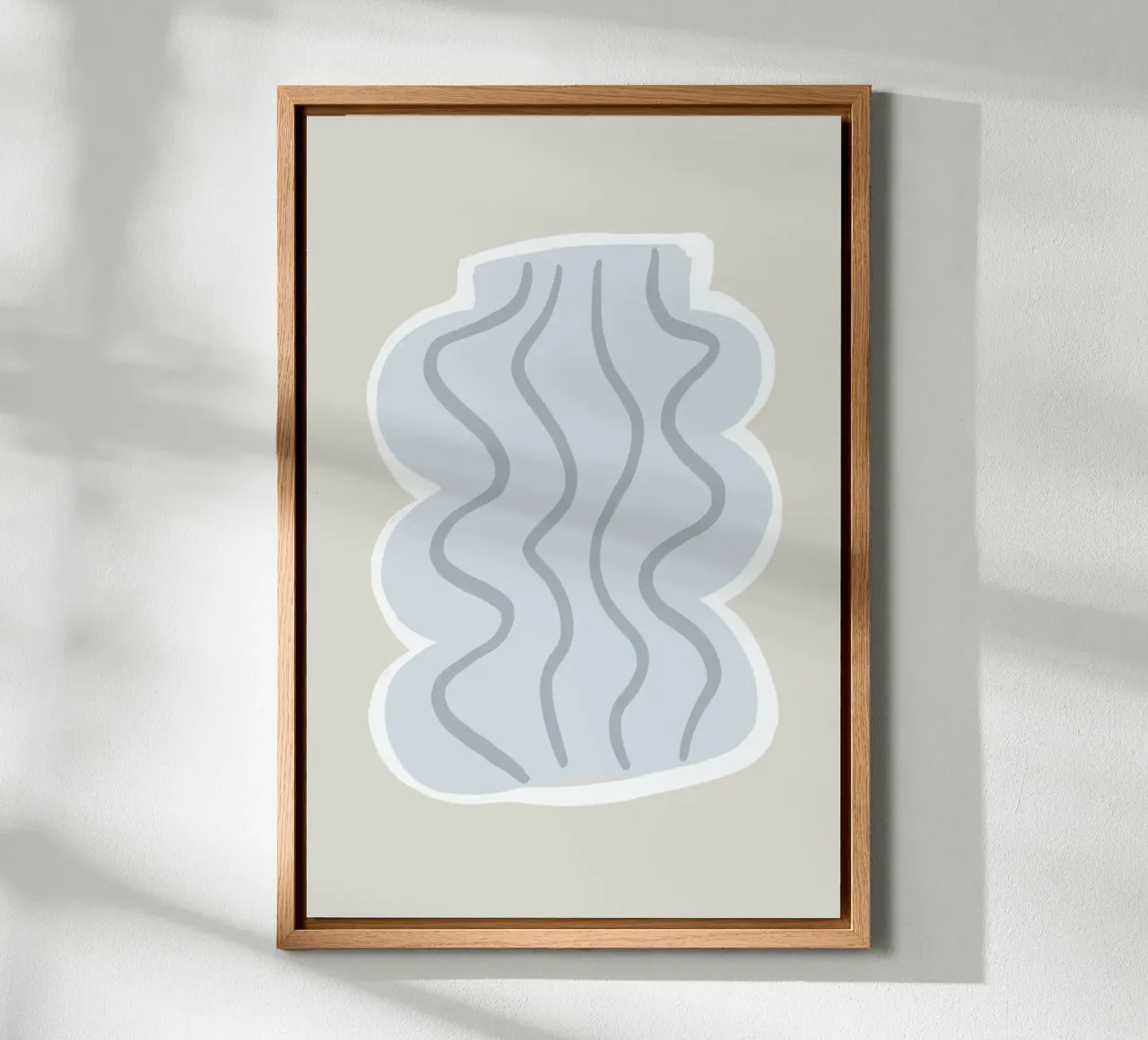 Vases No3 tela con Cornice a cassetta da KRUTH DESIGN