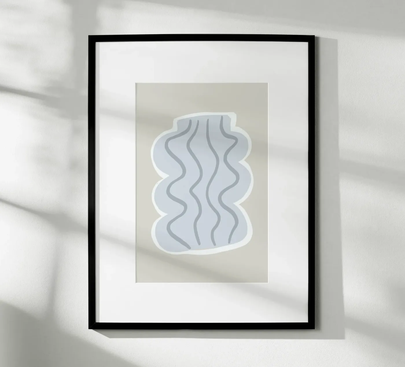 Vases No3 poster da KRUTH DESIGN