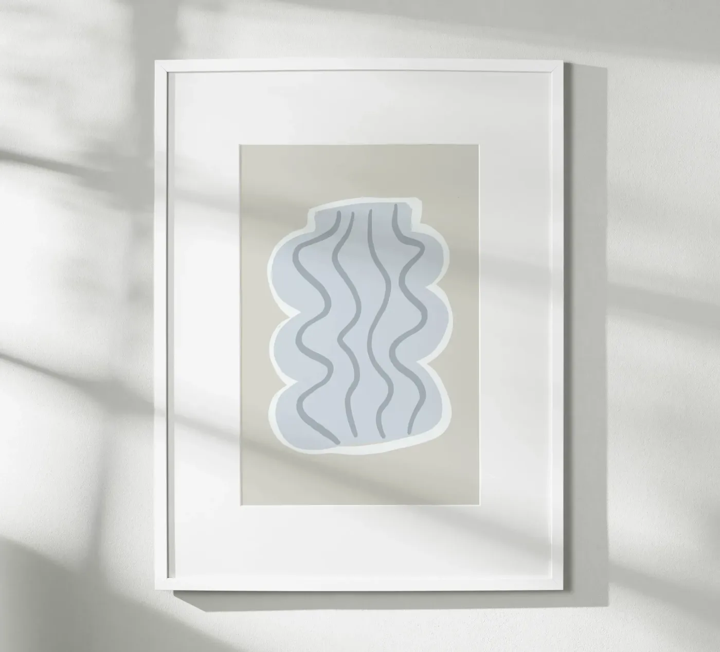 Vases No3 poster da KRUTH DESIGN