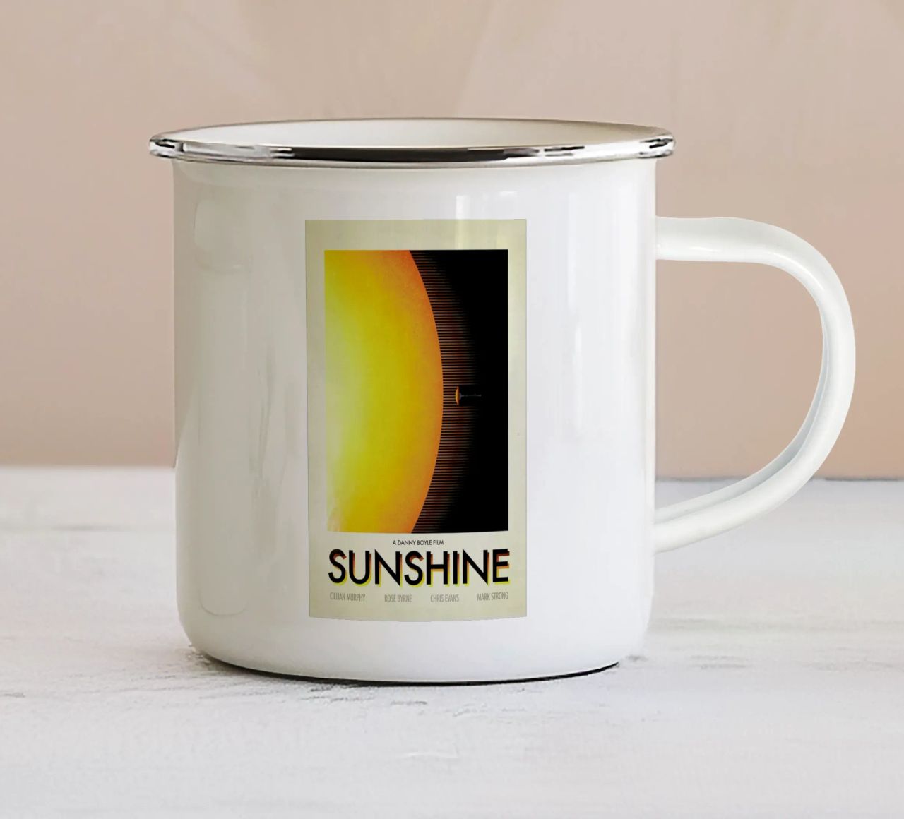 Sunshine tazza in smalto da Victorsbeard