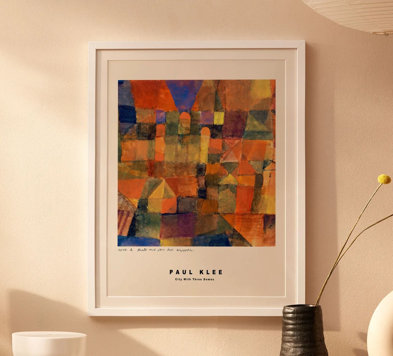 City With Three Domes poster by Alana Gallerie