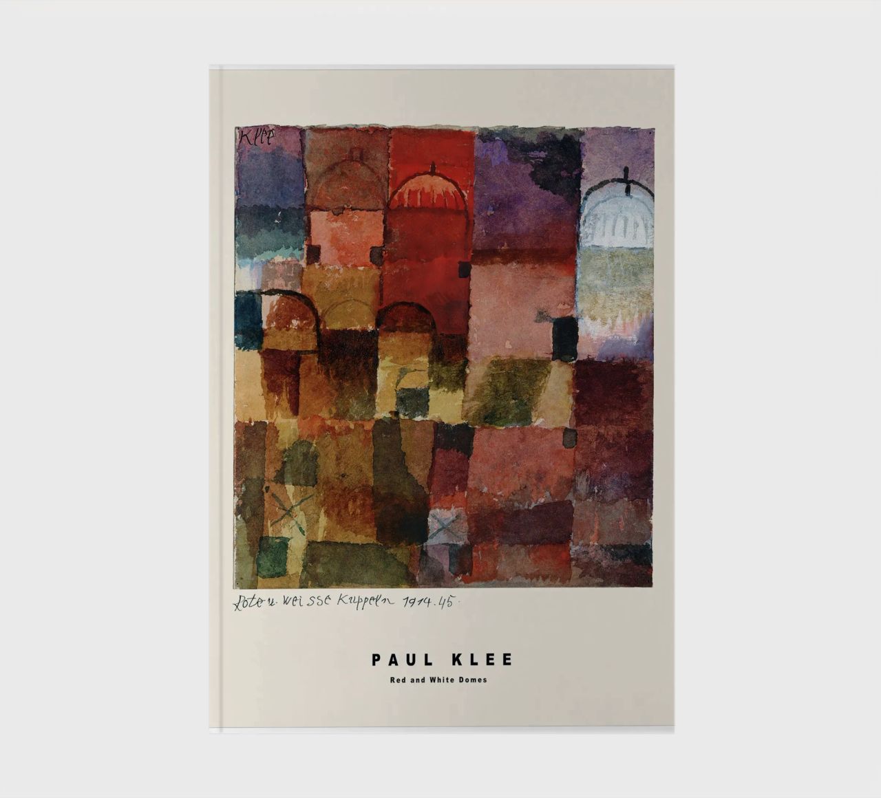Red And White Domes notebook by Alana Gallerie