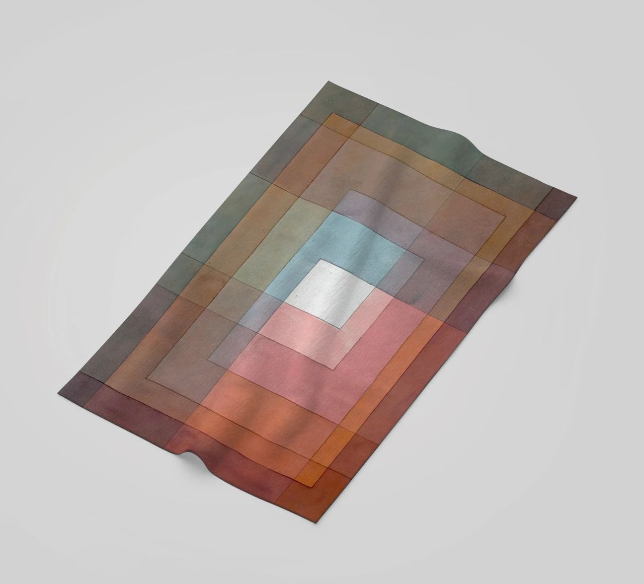 White Framed Polyphonically telo mare da Alana Gallerie