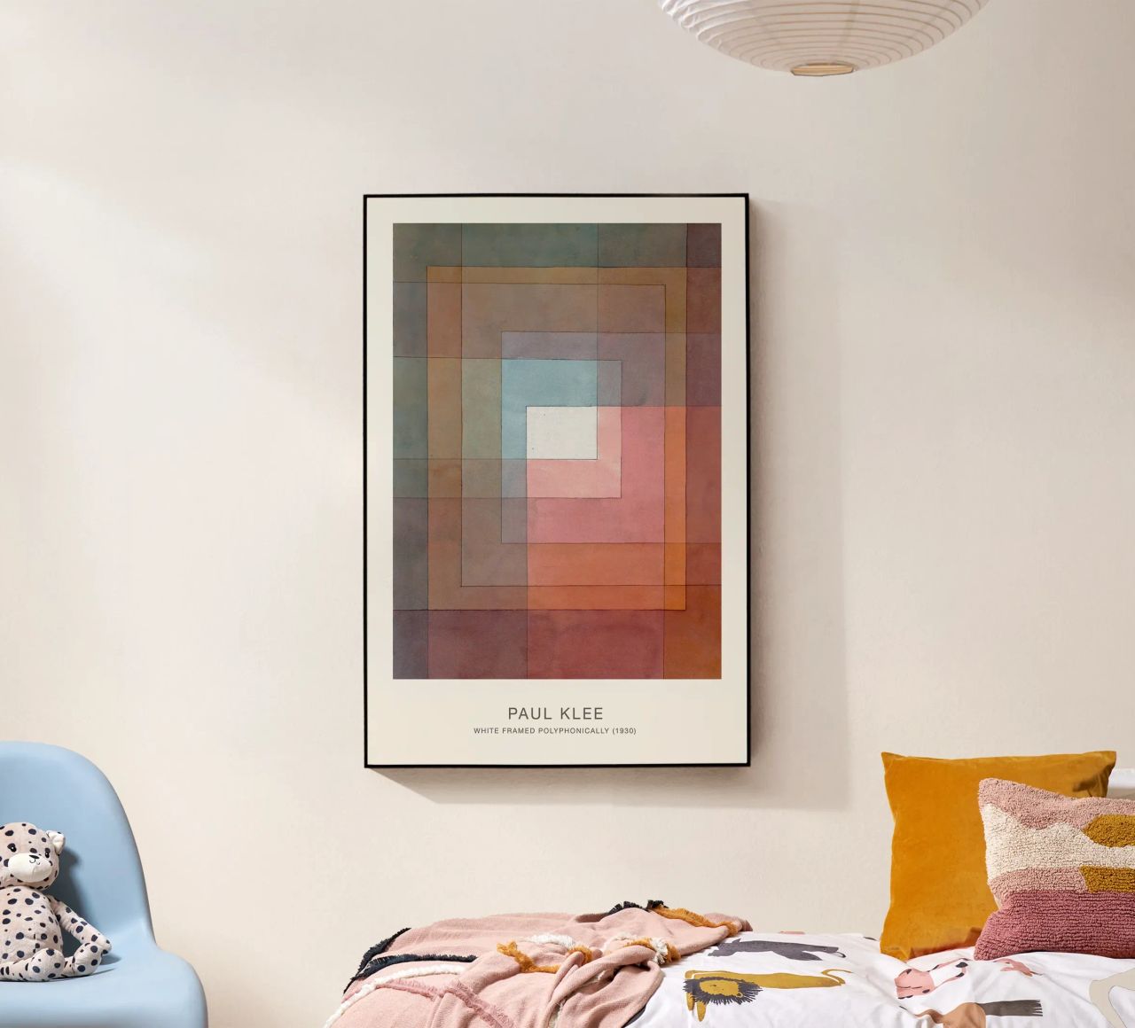 White Framed Polyphonically plexiglass da Alana Gallerie
