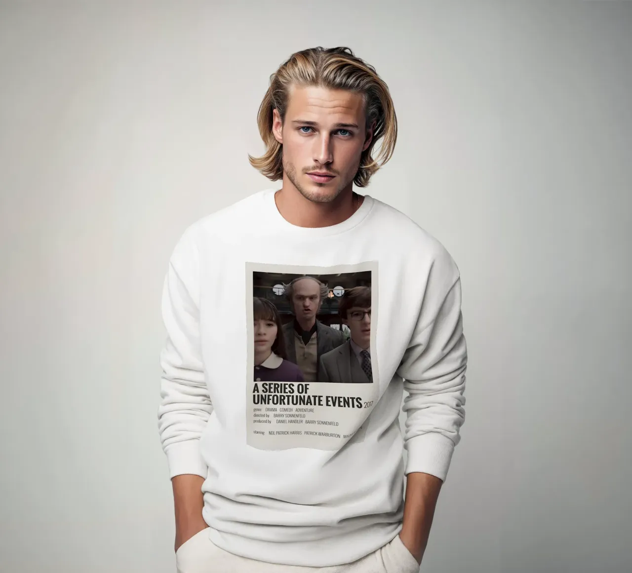 A SERIES OF UNFORTUNATE EVENTS 2017 felpa da MVFminimalist