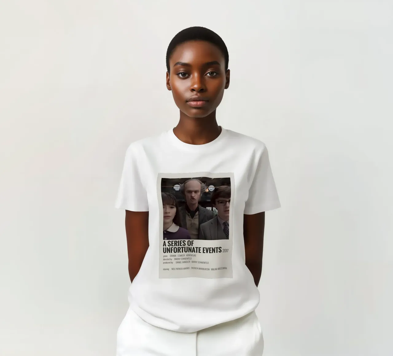 A SERIES OF UNFORTUNATE EVENTS 2017 t-shirt da MVFminimalist