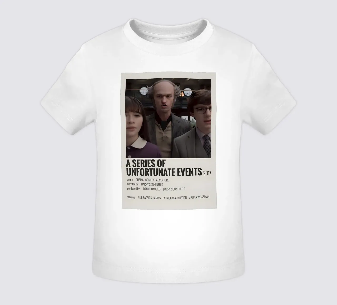 A SERIES OF UNFORTUNATE EVENTS 2017 maglietta neonato da MVFminimalist