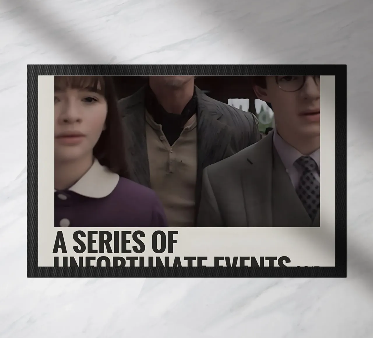 A SERIES OF UNFORTUNATE EVENTS 2017 zerbino da MVFminimalist