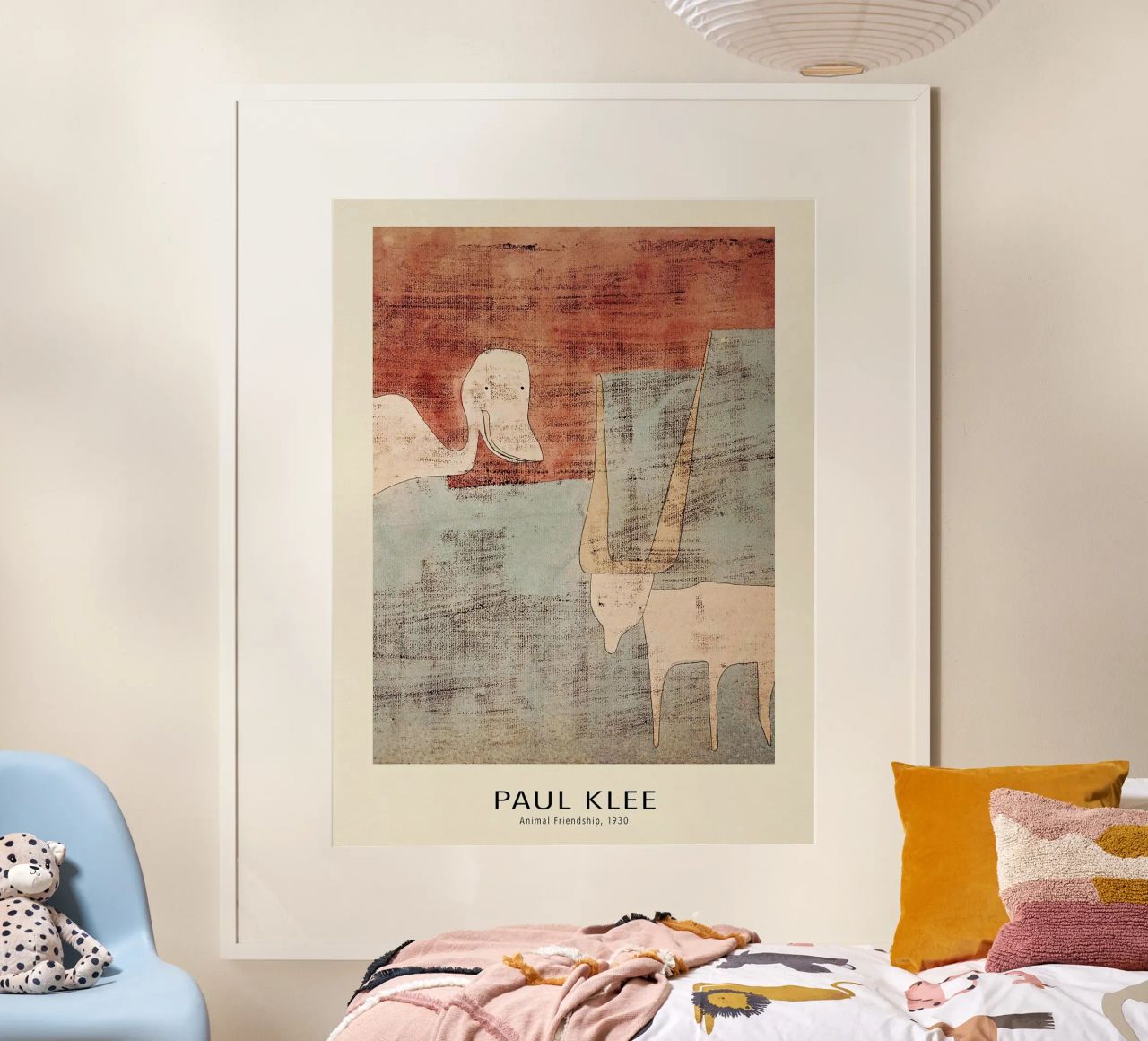 Animal Friendship Poster von Melanie Tintilier