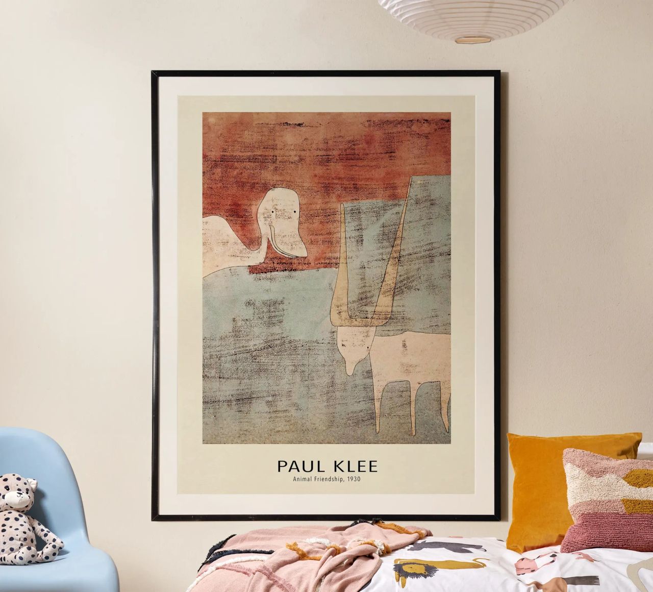 Animal Friendship Poster von Melanie Tintilier