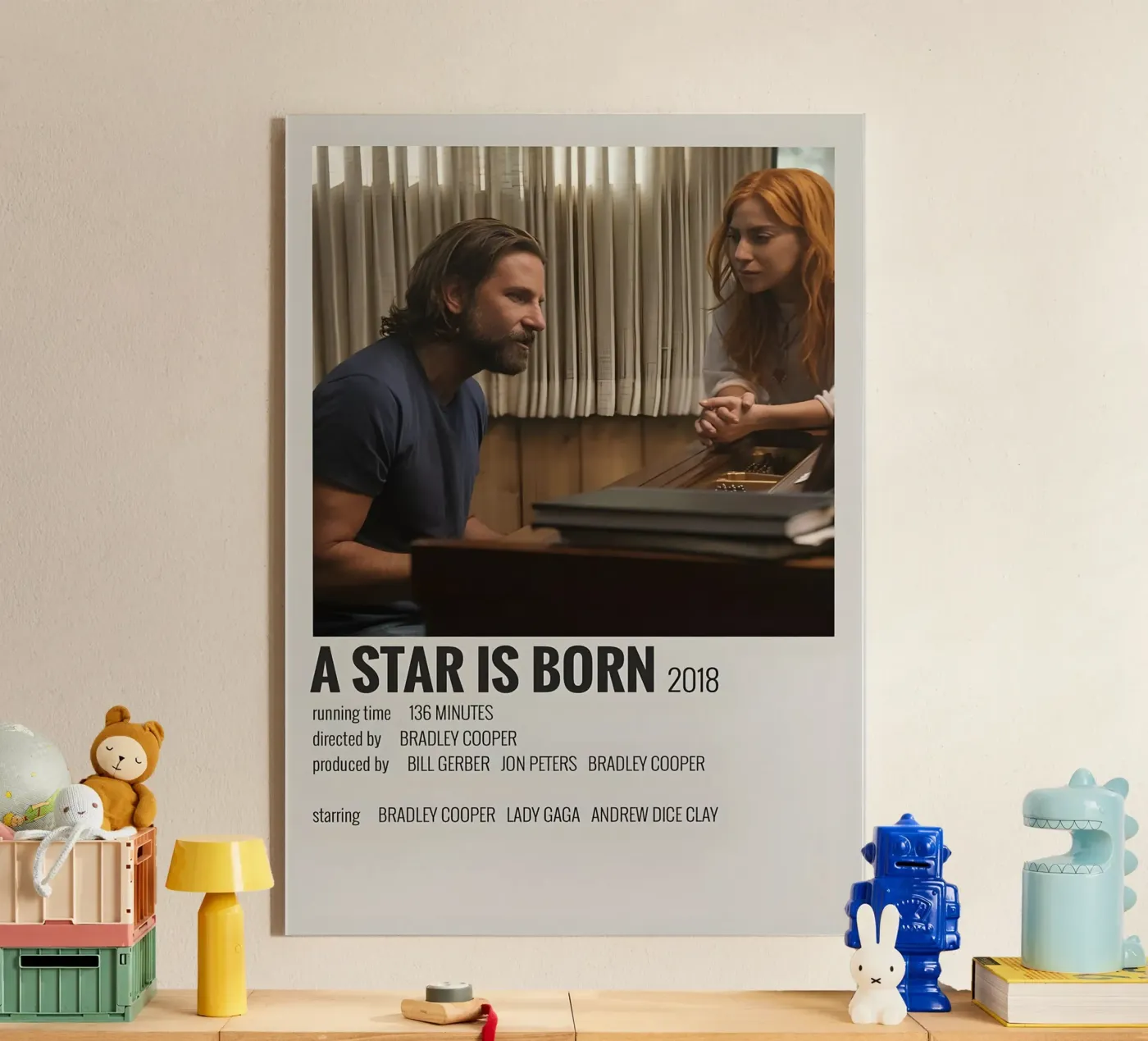 A STAR IS BORN 2018 plexiglass da MVFminimalist