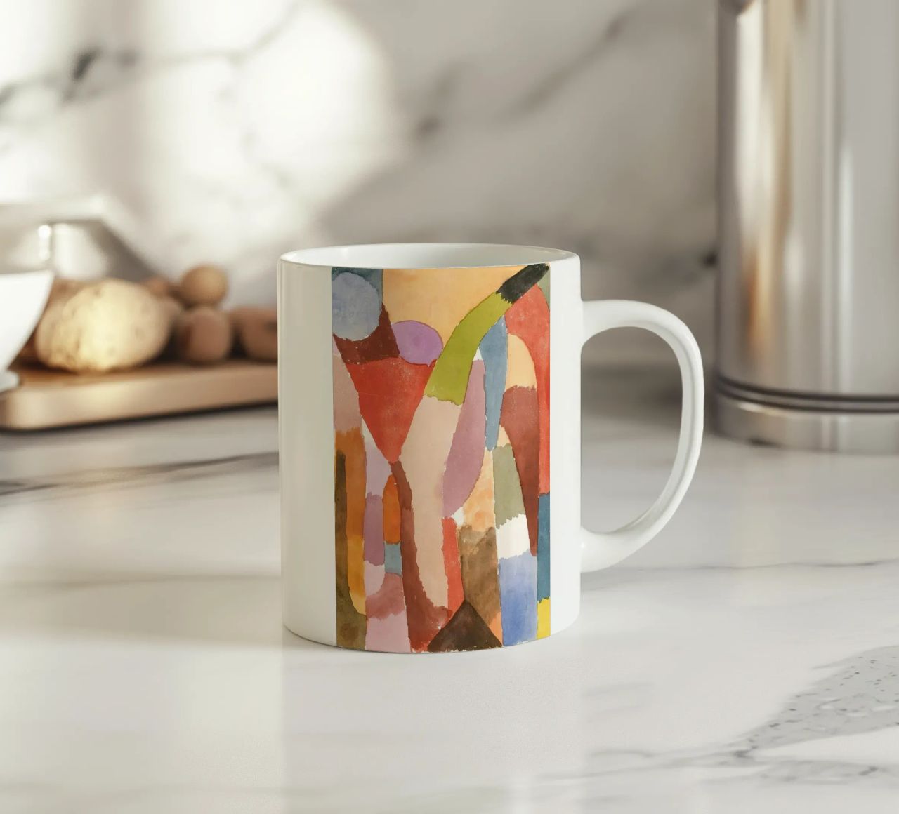 movement of vaulted chambers tazza in ceramica da Melanie Tintilier